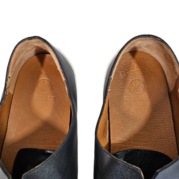 Coclico Black and White The Klara Leather Sneakers - Picture 11 of 12